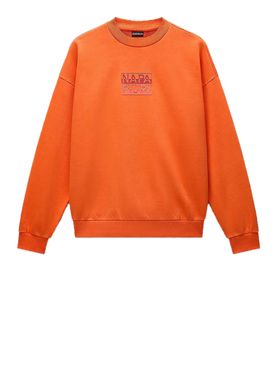 Napapijri B-Cortona C Sum Sweatshirt for Men - Orange