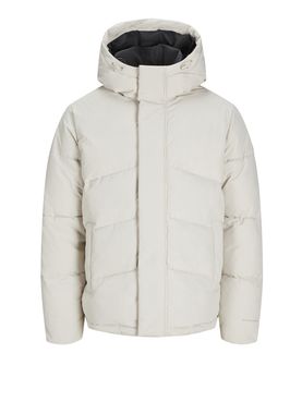 Piumino Jack e Jones World Puffer da Uomo - Avorio