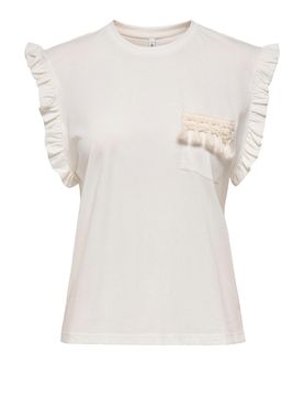 Only T-shirt Weiß - Damen
