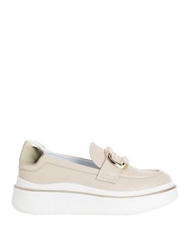 CafèNoir Moccasins for Women - Beige