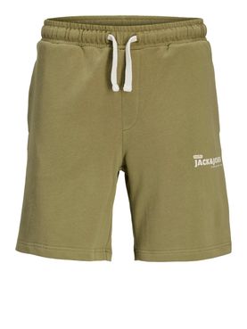 Shorts Sportivi Jack e Jones Tgordon Charge da Uomo - Verde