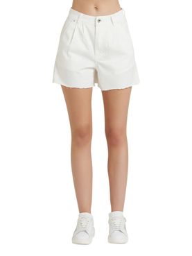 Shorts Take Two Fold da Donna - Bianco
