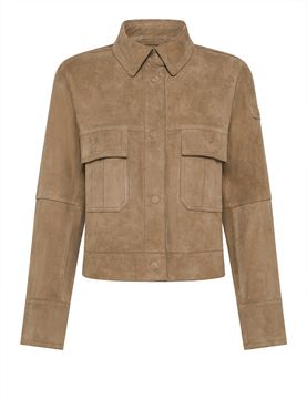 Peuterey Lederjacke Beige - Damen