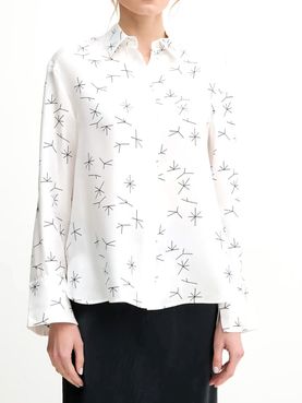 Camicia Fantasia Max Mara Zelig da Donna - Bianco