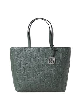 Armani Exchange Shopping Bag Green - Women's