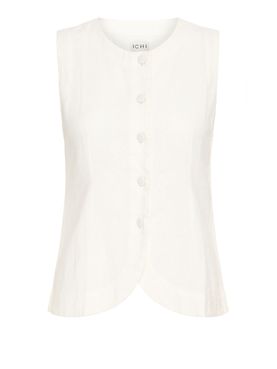 Women's Ichi Ihlinno Casual Shirt - White