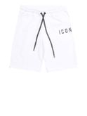 shorts sportivi icon da uomo - bianco