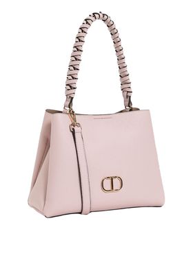 Borsa a Spalla Twin Set da Donna - Rosa