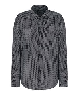 Camicia Casual Armani Exchange da Uomo - Blu