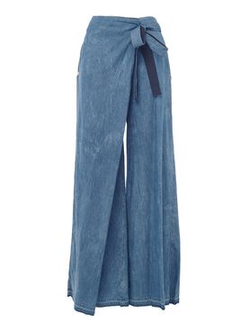Manila Grace Weite Jeans für Frauen - Denim
