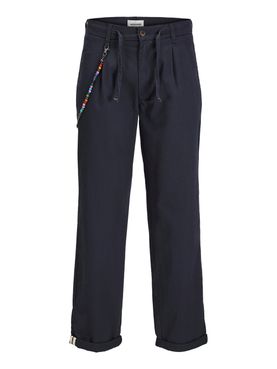 Pantalone Chino Jack e Jones Tkarl Milo da Uomo - Blu