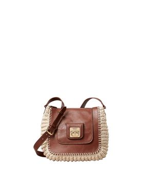 Twin Set Umhängetasche Beige - Damen