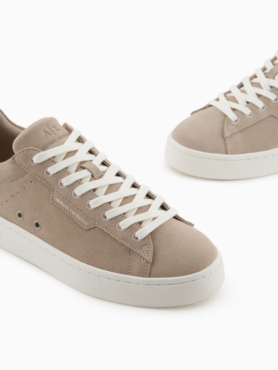 Armani Exchange Men's Sneakers - Beige | Zedstore