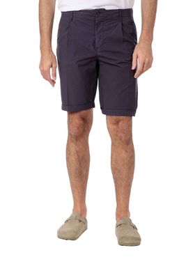 Bermuda Casual 40Weft Chino da Uomo - Blu
