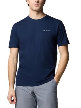 T-shirt Columbia North Cascades da Uomo - Blu