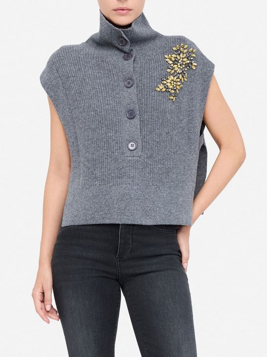 Maglia Liu Jo da Donna Grigio Zedstore