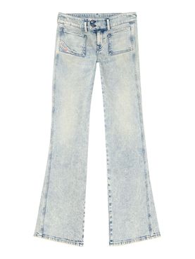 Jeans a Zampa Diesel D-Hush da Donna - Denim
