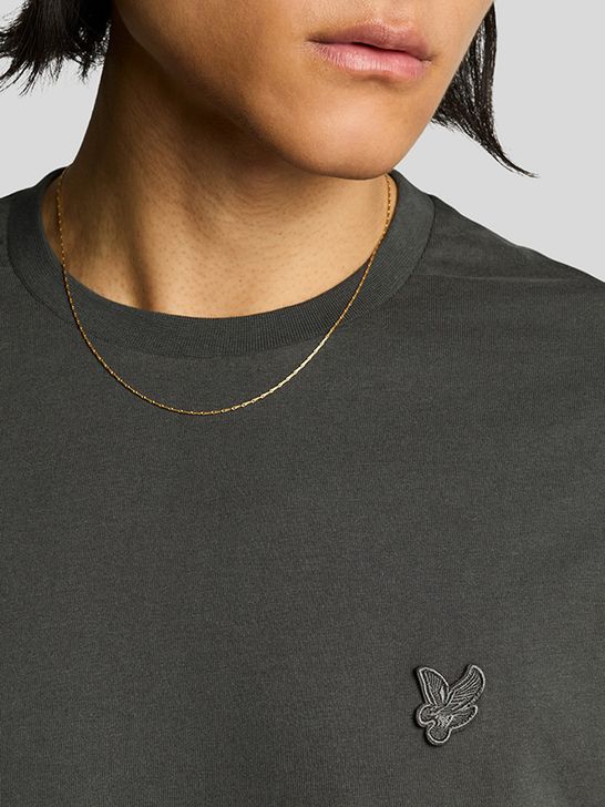 LYLE & SCOTT T-shirt Uomo Modello Essential Plain Bianco - Foto 10