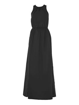Manila Grace Women's Longuette Dress - Black