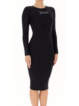 Vestito Midi Juicy Couture Dizzie da Donna - Nero
