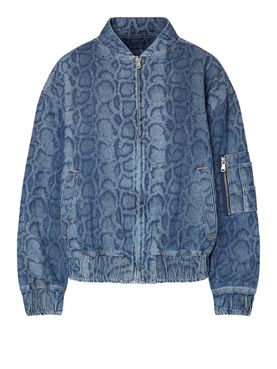Liu Jo Filled Over Women's Bomber Jacket - Denim