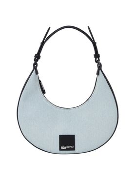 Borsa a Mano Karl Lagerfeld da Donna - Celeste