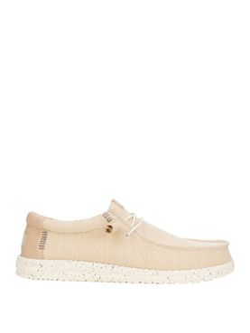 Slip On Hey Dude Wally Stretch Sox da Uomo - Avorio