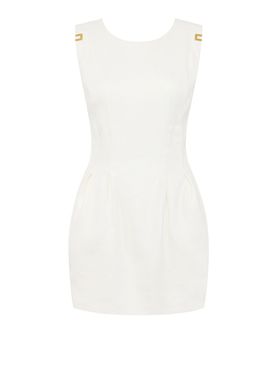 Elisabetta Franchi Mini-Kleid Ivory - Damen