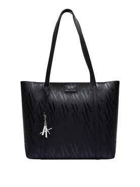 Armani Exchange Damen Shopper Tasche - Schwarz