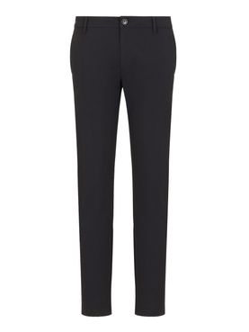 Pantalone Slim Armani Exchange da Uomo - Nero