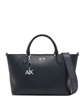 Borsa Shopper Armani Exchange da Donna - Nero