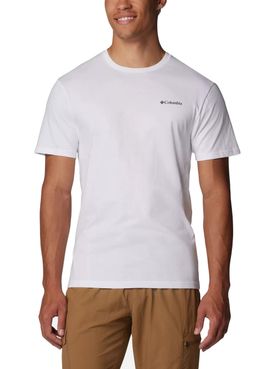 T-shirt Columbia North Cascades da Uomo - Bianco