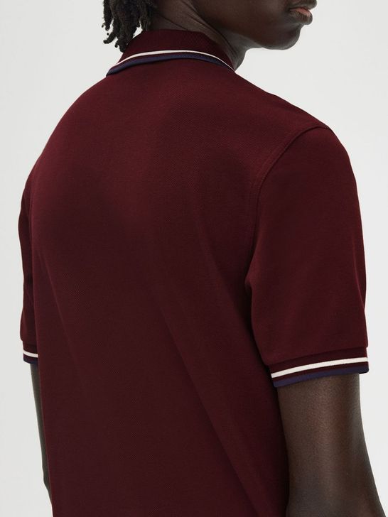 polo-fred-perry-twin-tipped-da-uomo-bordeaux-1d9f91