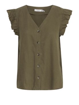 Casual Shirt b.young for Women - Green