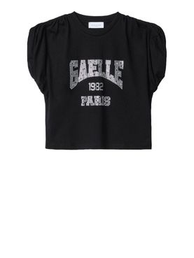 Gaelle Damen-T-Shirt - Schwarz