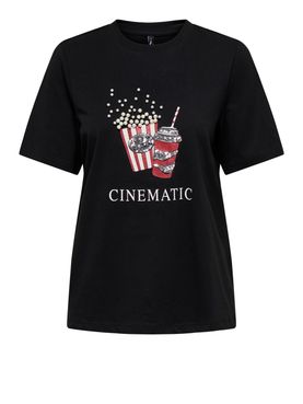 Only T-shirt Schwarz - Damen