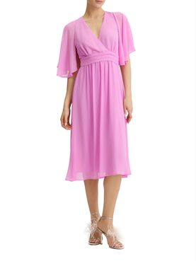 Liu Jo Midi Dress Fuchsia - Women's