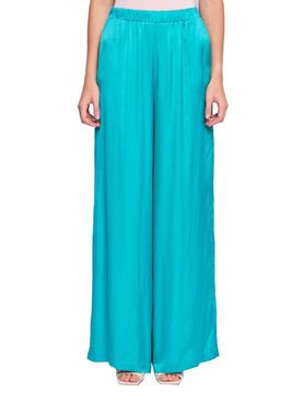 Pantalone Palazzo Gaudi da Donna - Verde