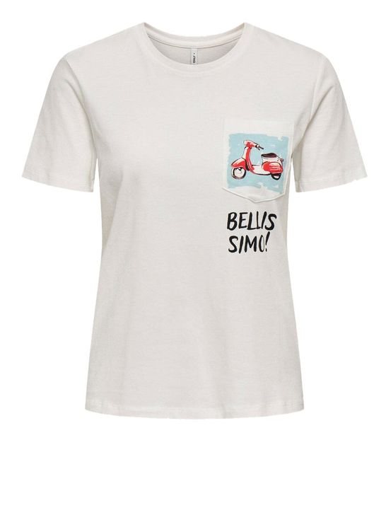Only T-Shirt Donna – Confezione Da 2 – Maglietta In Jersey, Girocollo, Slim Fit, Manica Corta – Perfetta Per Il Tempo Libero - 4