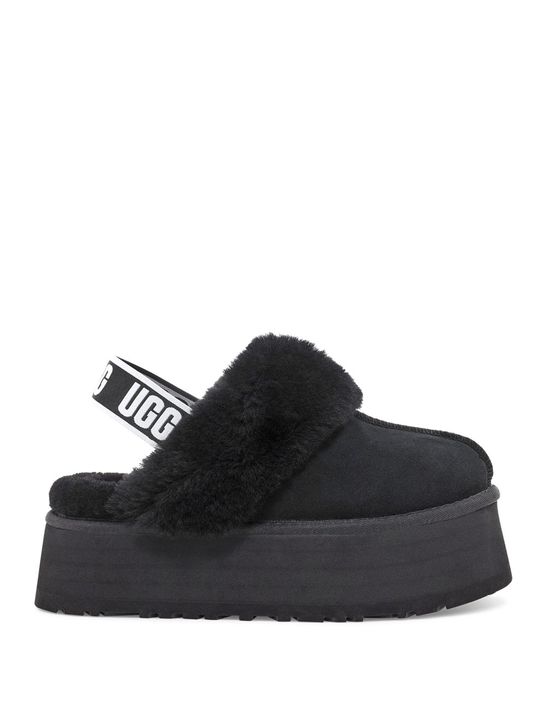 Ciabatte Ugg Funkette da Donna Nero Zedstore