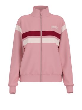 Guess Track Jacket Pink - Women's