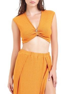 Top Cotazur da Donna - Arancione