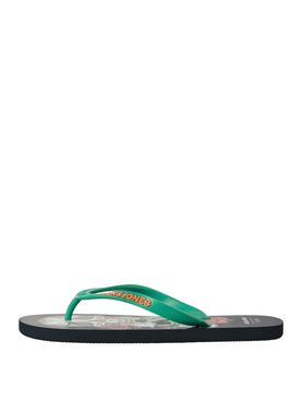Jack and Jones Skulls Herren Flip-Flops - Grün