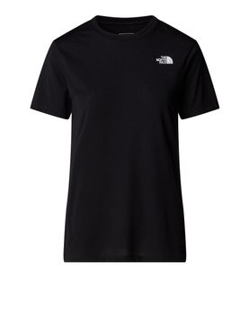 T-shirt The North Face Vertical Graphic da Donna - Nero