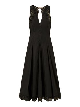 Twin Set Longuette-Kleid Schwarz - Damen
