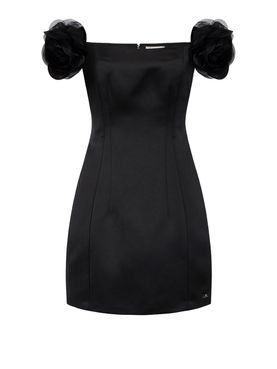 Elisabetta Franchi Mini Dress Black - Women's