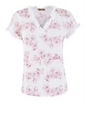 blusa yes zee da donna - bianco