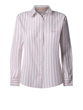 Camicia Casual Pepe Jeans Clever da Donna - Rosa