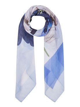 Foulard Liu Jo Maxiflower da Donna - Celeste