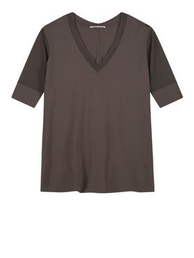 T-shirt Jeanne Baret Polynesia da Donna - Marrone